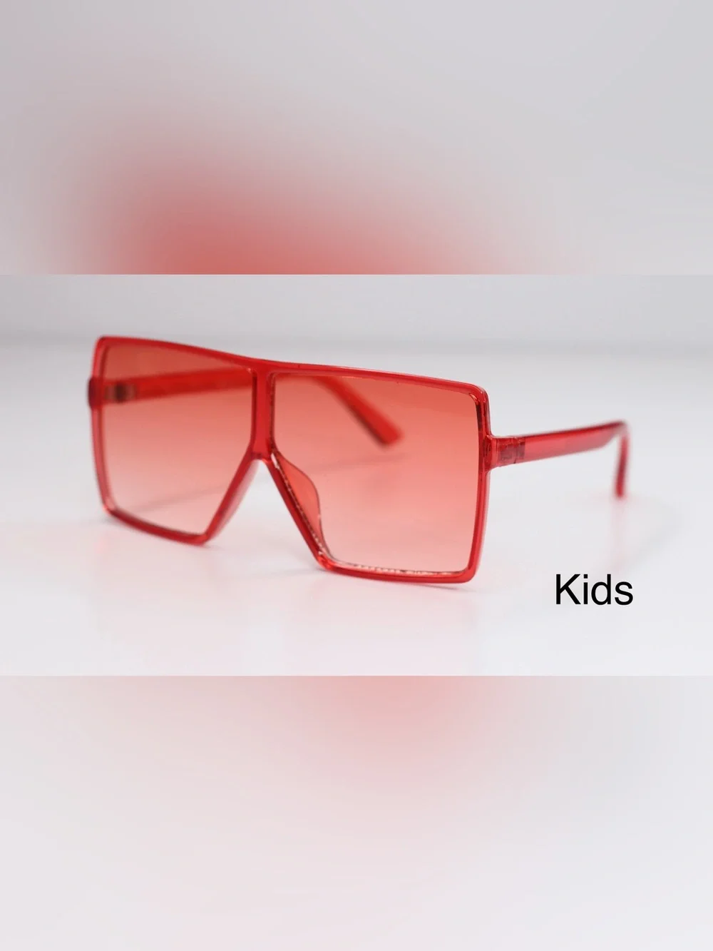 Kids Shield Sunglasses - Clear Kids Accessories